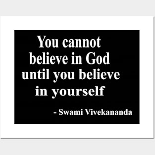 Swami Vivekananda thoughts Posters and Art